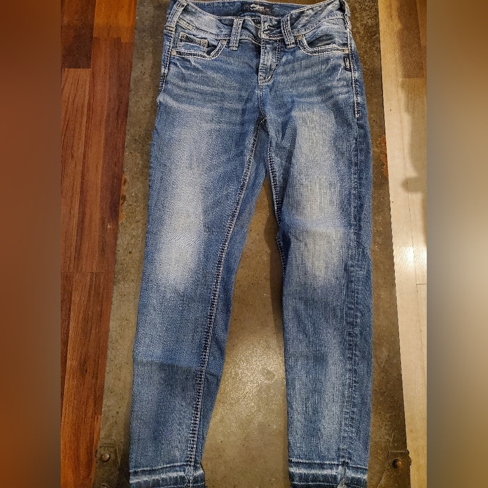 Silver Brand Skinny Ankle Jeans